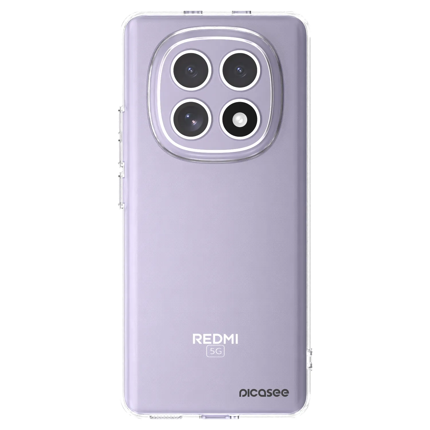 Picasee átlátszó szilikon tok az alábbi mobiltelefonokra Xiaomi Redmi Note 15 - Clear