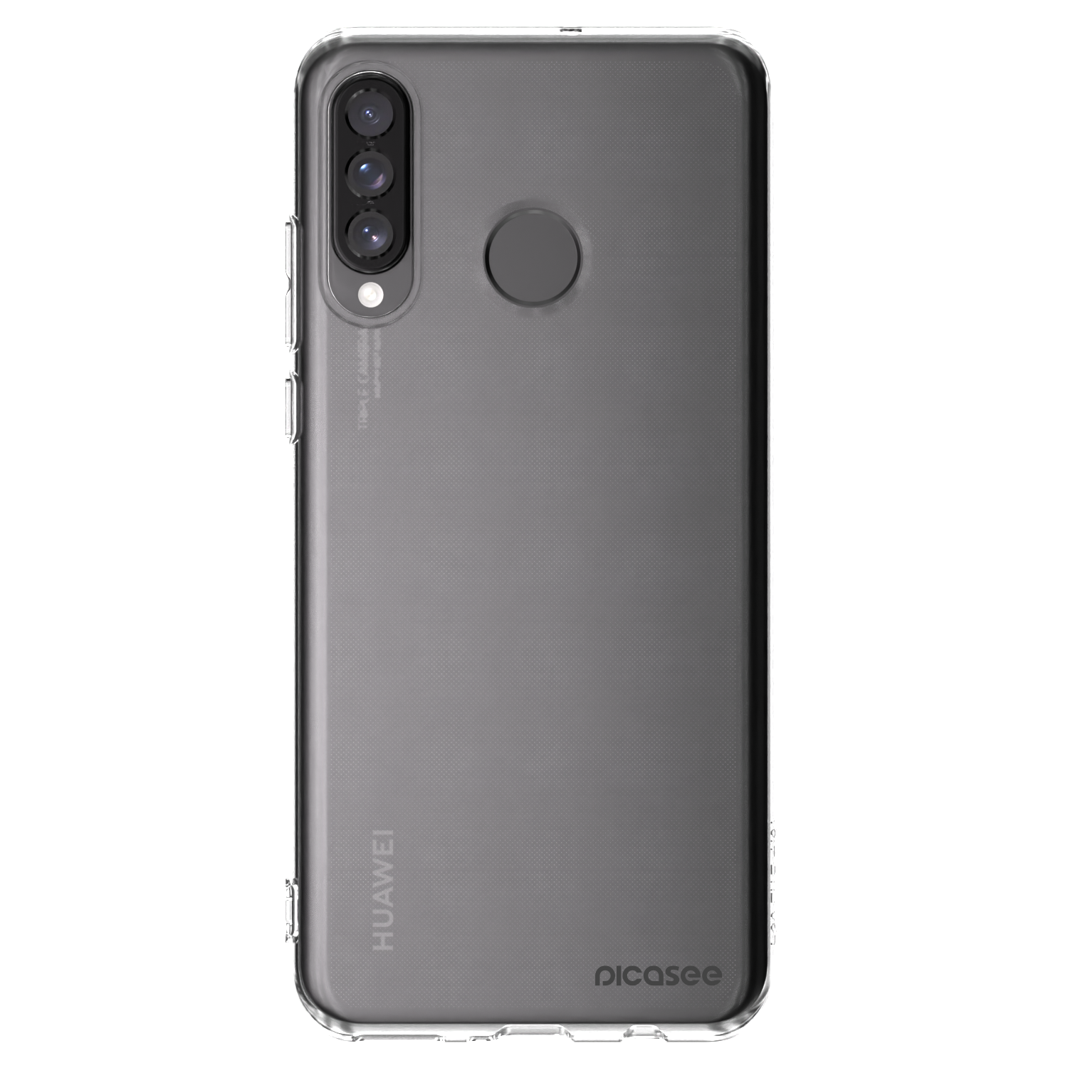 Picasee átlátszó szilikon tok az alábbi mobiltelefonokra Huawei P30 Lite - Clear