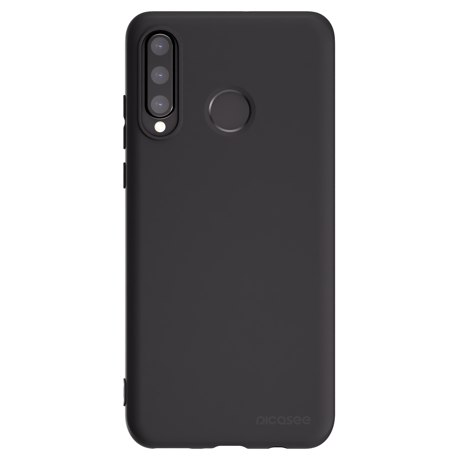 Picasee fekete szilikon tok az alábbi mobiltelefonokra Huawei P30 Lite - Clear