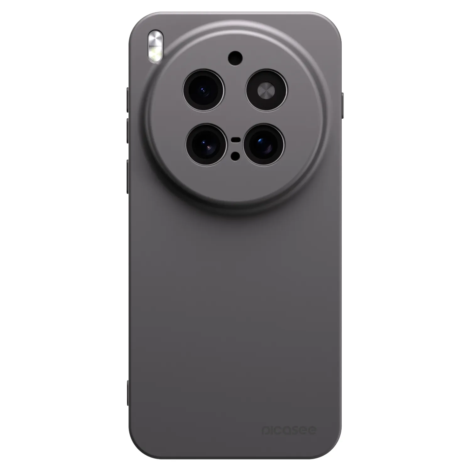 Picasee fekete szilikon tok az alábbi mobiltelefonokra Vivo X300 Pro - Clear