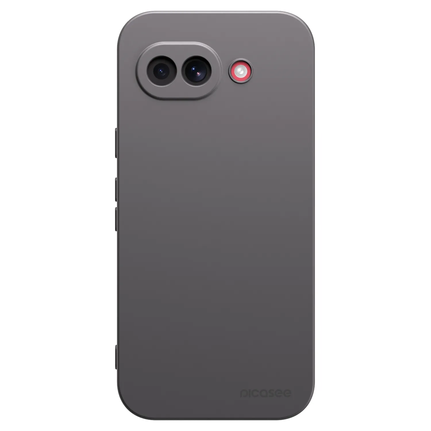 Picasee fekete szilikon tok az alábbi mobiltelefonokra Google Pixel 10a - Clear