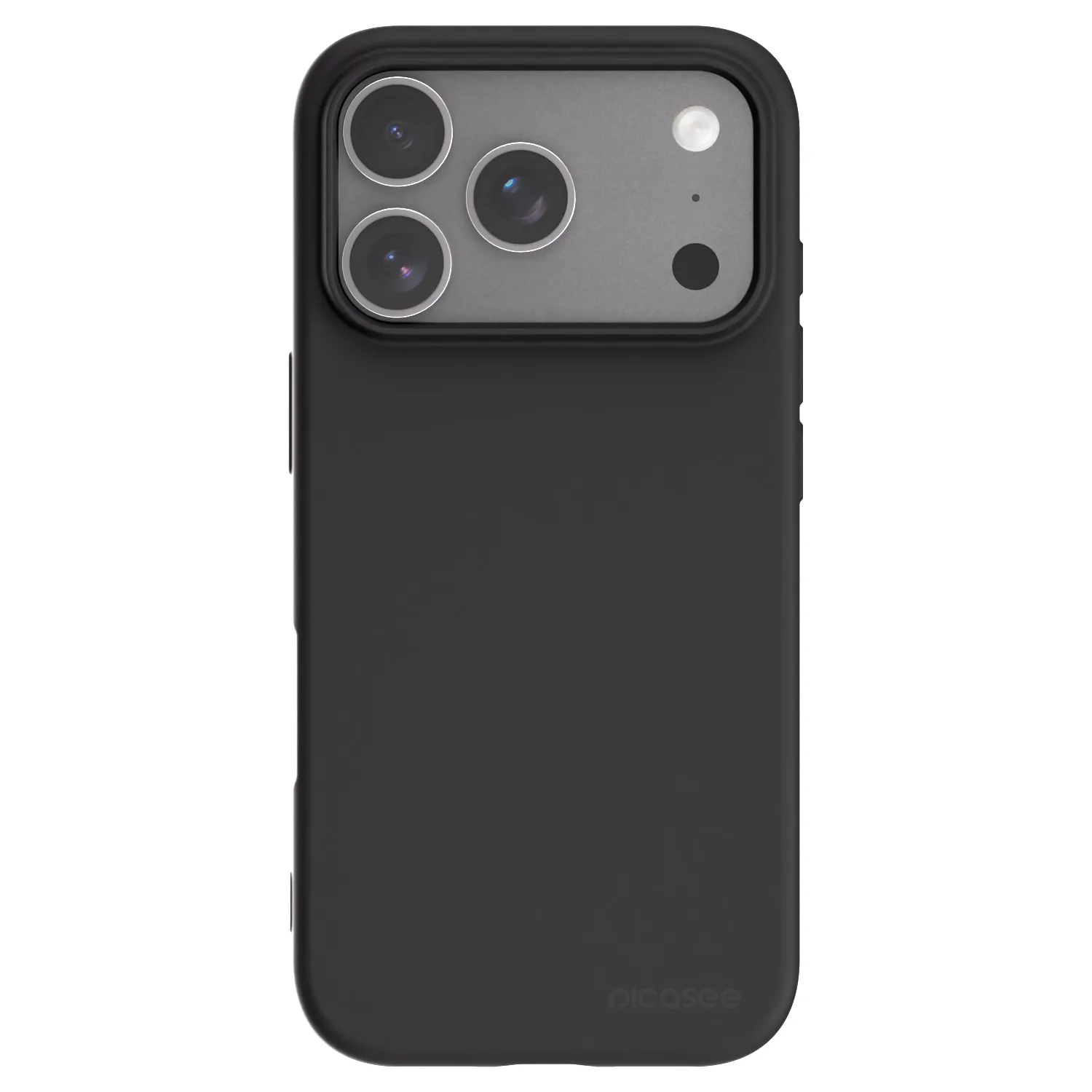 Picasee fekete szilikon tok az alábbi mobiltelefonokra Apple iPhone 18 Pro - Clear