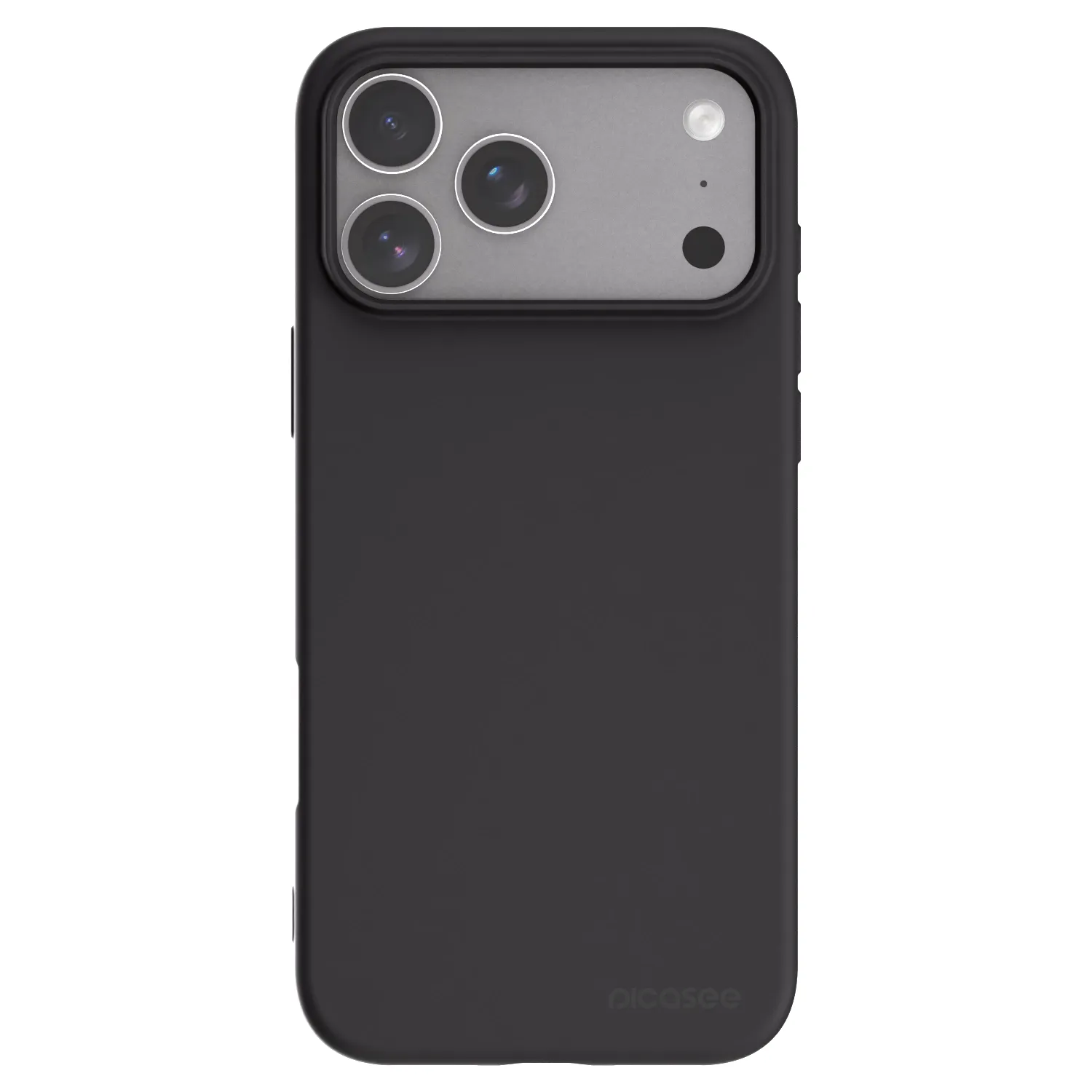 Picasee fekete szilikon tok az alábbi mobiltelefonokra Apple iPhone 18 Pro Max - Clear