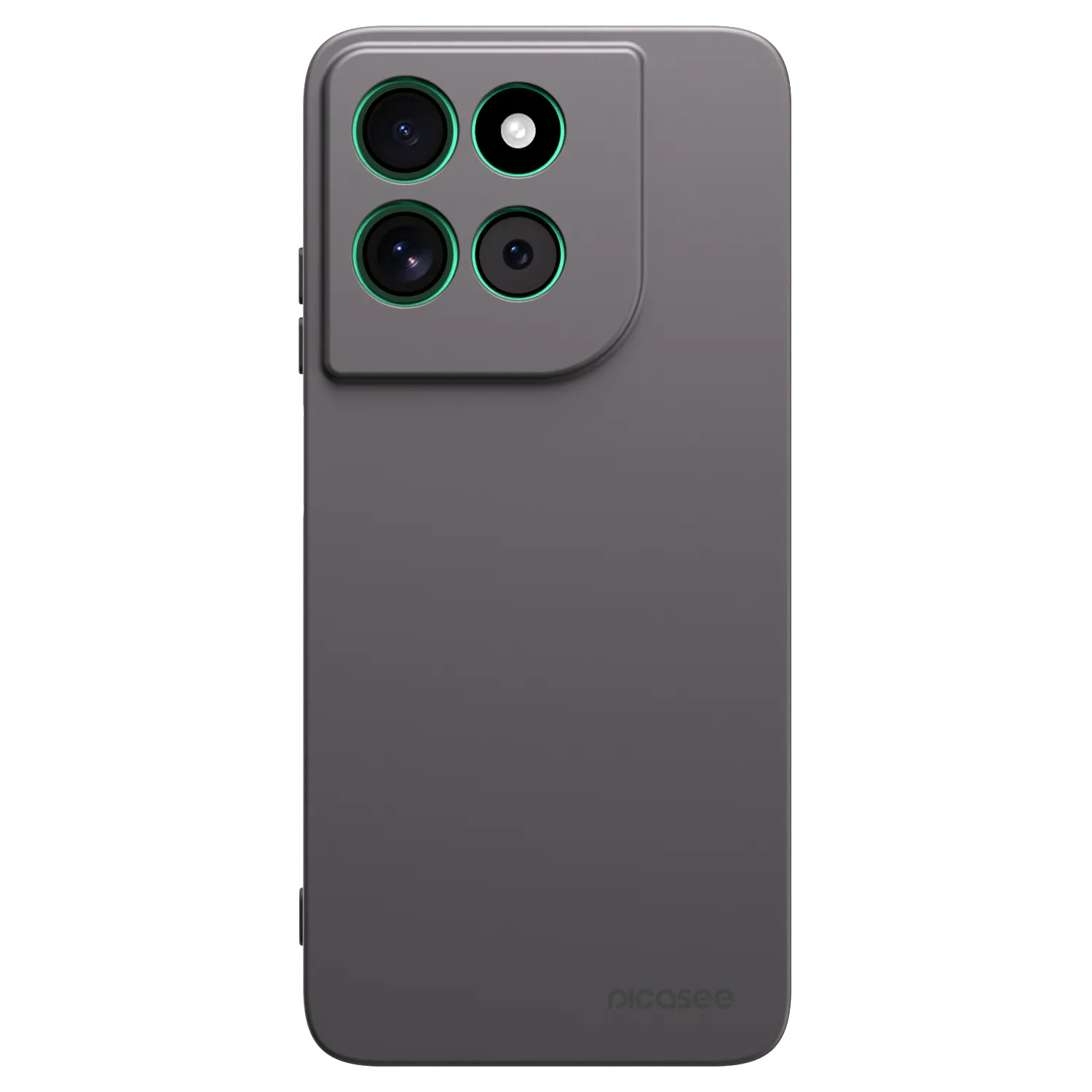 Picasee fekete szilikon tok az alábbi mobiltelefonokra Motorola Moto G57 Power - Clear