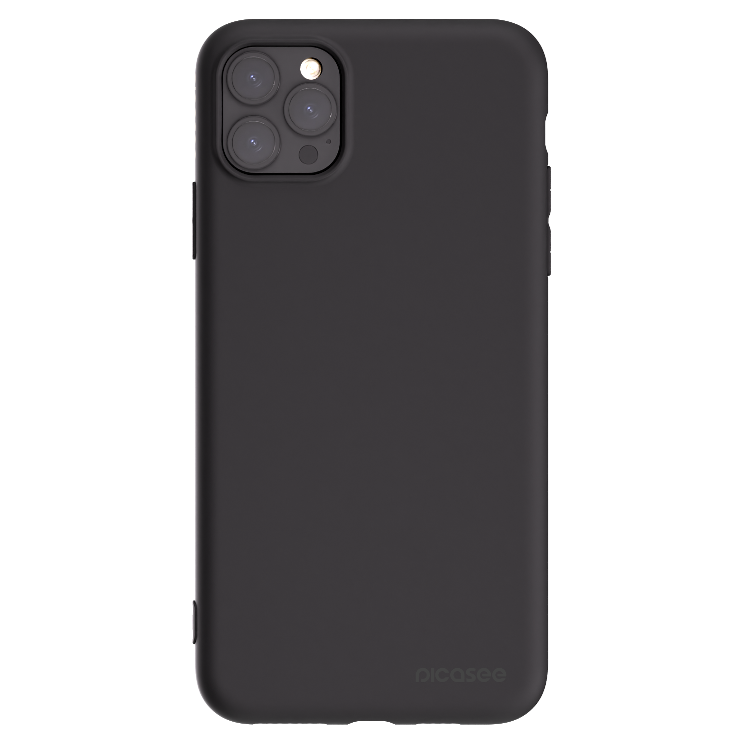 Picasee fekete szilikon tok az alábbi mobiltelefonokra Apple iPhone 11 Pro Max - Clear