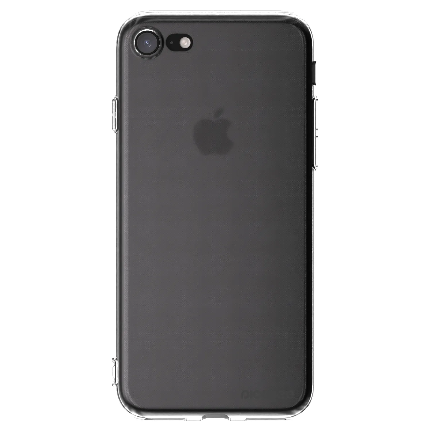 Picasee átlátszó szilikon tok az alábbi mobiltelefonokra Apple iPhone 8 - Clear