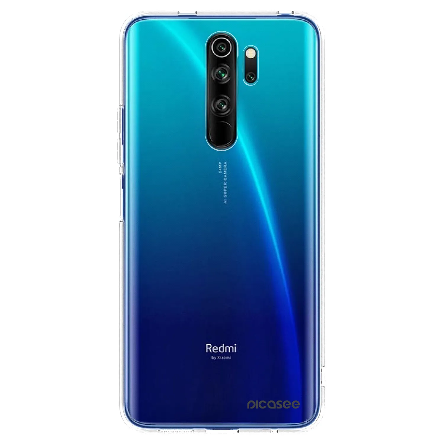 Picasee átlátszó szilikon tok az alábbi mobiltelefonokra Xiaomi Redmi Note 8 Pro - Clear