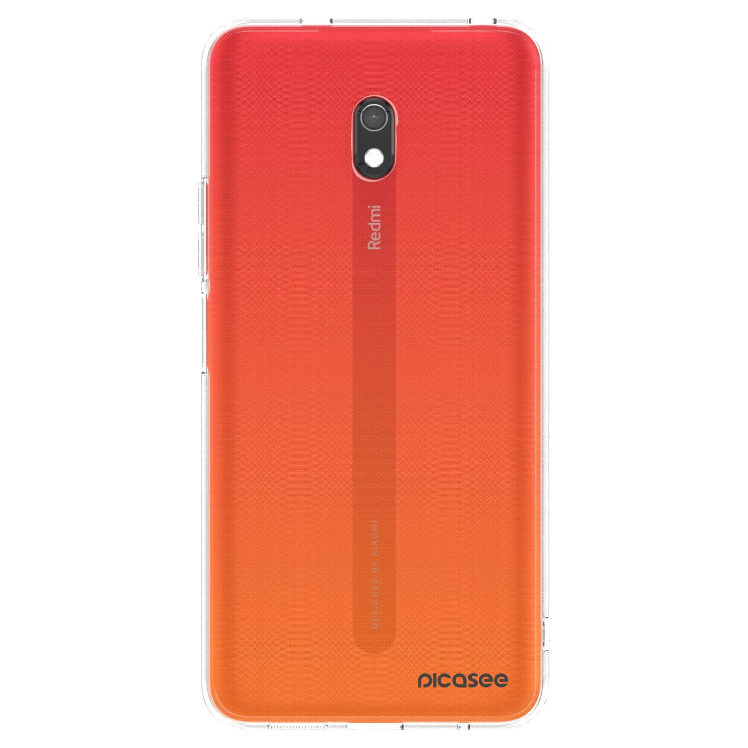 Picasee átlátszó szilikon tok az alábbi mobiltelefonokra Xiaomi Redmi 8A - Clear