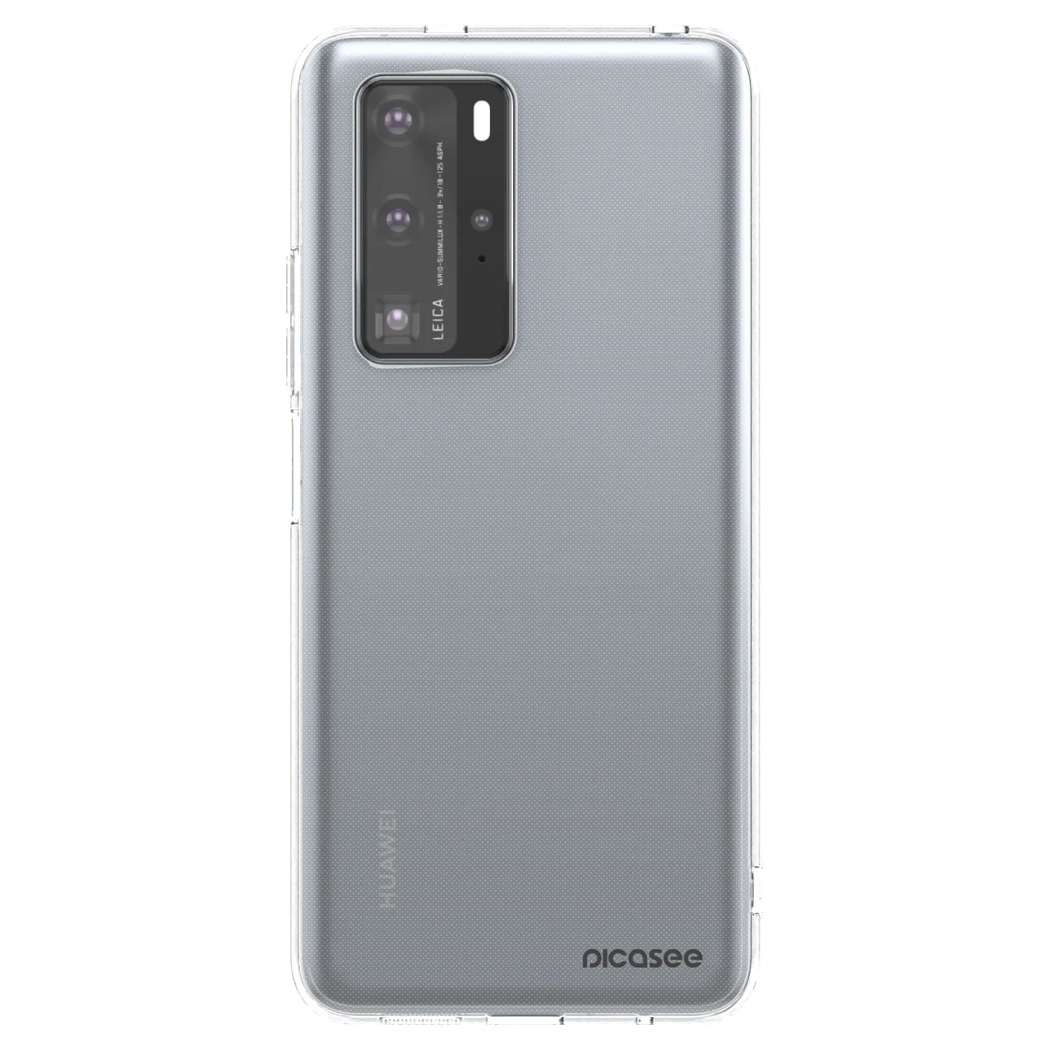 Picasee átlátszó szilikon tok az alábbi mobiltelefonokra Huawei P40 Pro - Clear