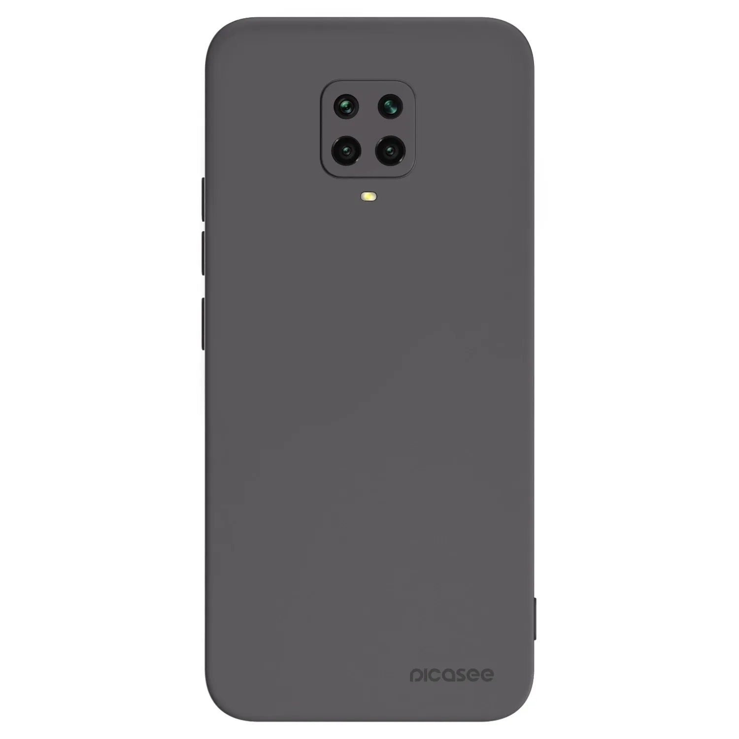 Picasee fekete szilikon tok az alábbi mobiltelefonokra Xiaomi Redmi Note 9 Pro - Clear