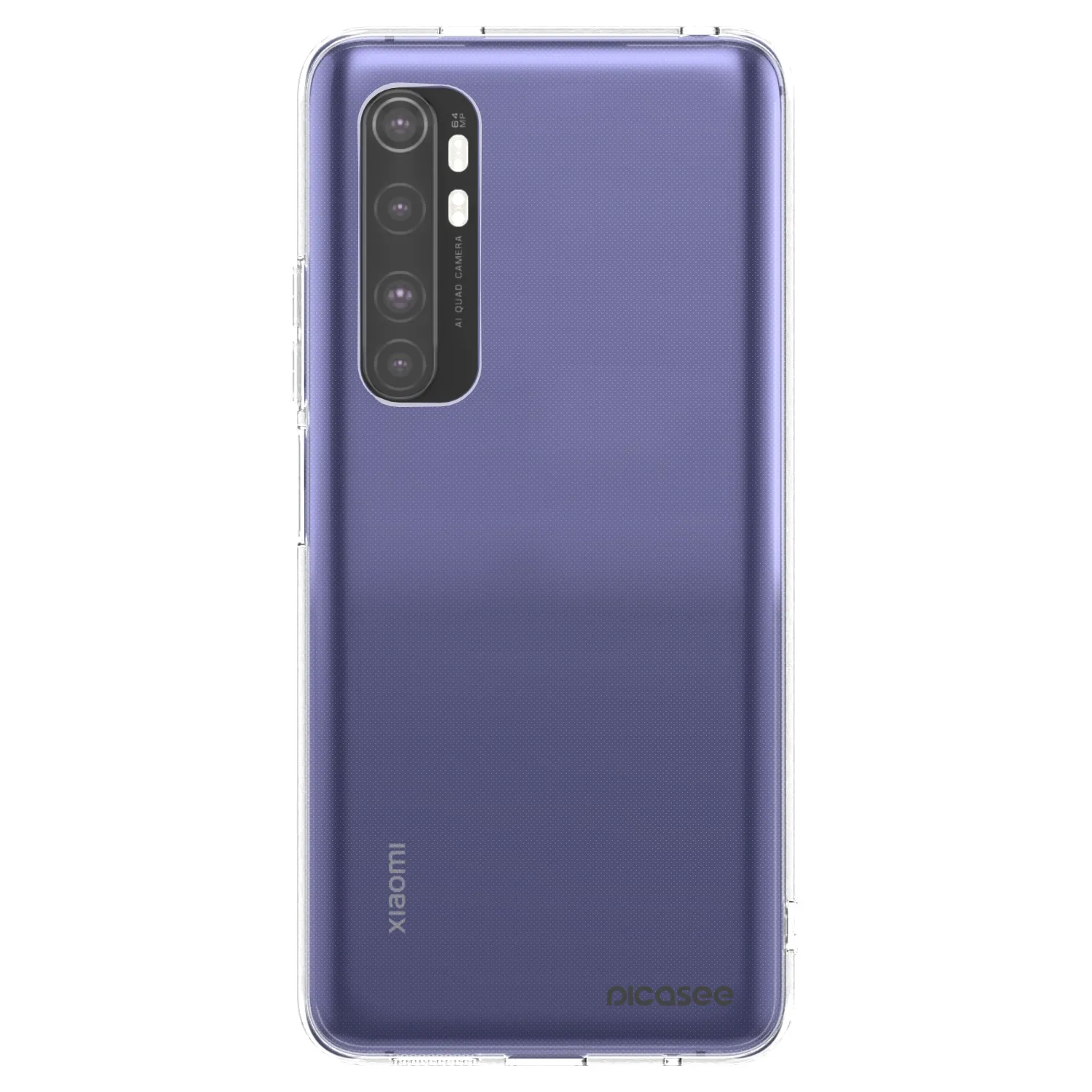 Picasee átlátszó szilikon tok az alábbi mobiltelefonokra Xiaomi Mi Note 10 Lite - Clear