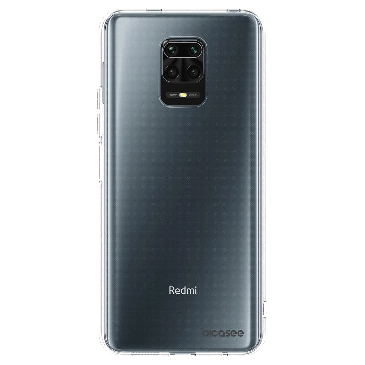 Picasee átlátszó szilikon tok az alábbi mobiltelefonokra Xiaomi Redmi Note 9S - Clear