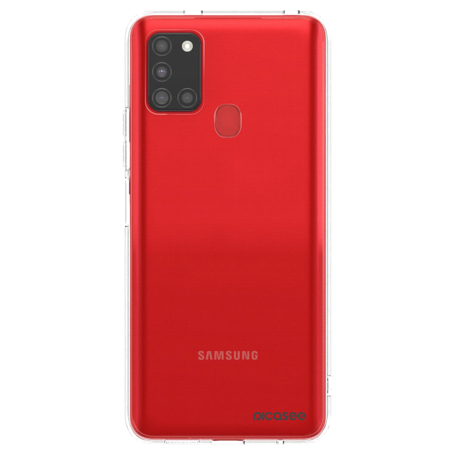 Picasee átlátszó szilikon tok az alábbi mobiltelefonokra Samsung Galaxy A21s - Clear