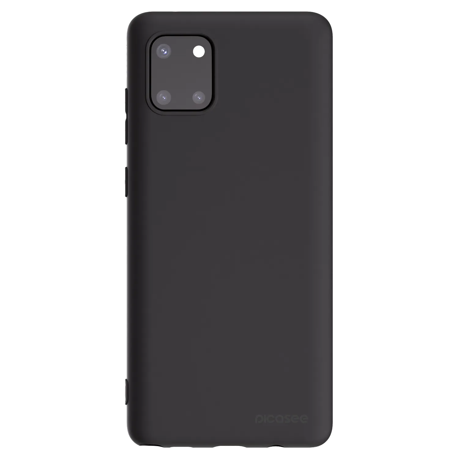 Picasee fekete szilikon tok az alábbi mobiltelefonokra Samsung Galaxy Note 10 Lite N770F - Clear