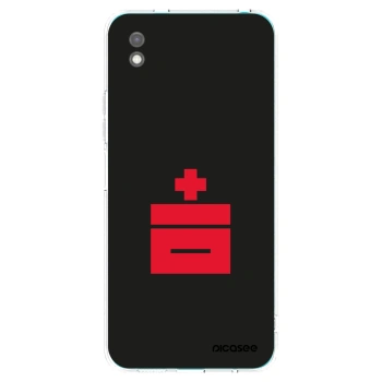 Picasee fekete szilikon tok az alábbi mobiltelefonokra Xiaomi Redmi 9A - Le Plastenciaga