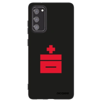 Picasee fekete szilikon tok az alábbi mobiltelefonokra Samsung Galaxy S20 FE - Le Plastenciaga