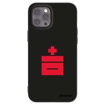 Picasee fekete szilikon tok az alábbi mobiltelefonokra Apple iPhone 12 Pro Max - Le Plastenciaga