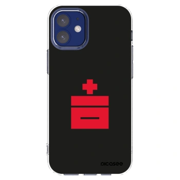 Picasee átlátszó szilikon tok az alábbi mobiltelefonokra Apple iPhone 12 mini - Le Plastenciaga