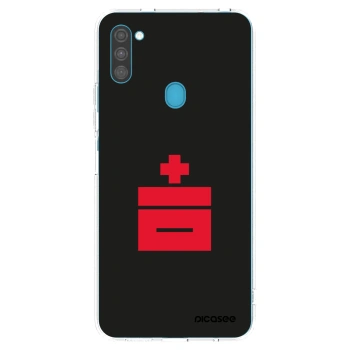 Picasee átlátszó szilikon tok az alábbi mobiltelefonokra Samsung Galaxy M11 - Le Plastenciaga