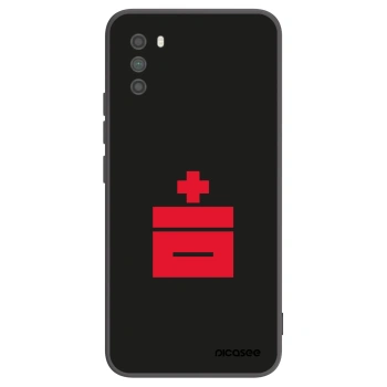 Picasee fekete szilikon tok az alábbi mobiltelefonokra Xiaomi Poco M3 - Le Plastenciaga