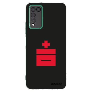 Picasee átlátszó szilikon tok az alábbi mobiltelefonokra Honor 10X Lite - Le Plastenciaga