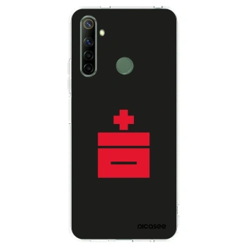 Picasee átlátszó szilikon tok az alábbi mobiltelefonokra Realme 6i - Le Plastenciaga