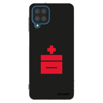 Picasee átlátszó szilikon tok az alábbi mobiltelefonokra Samsung Galaxy A12 A125F - Le Plastenciaga
