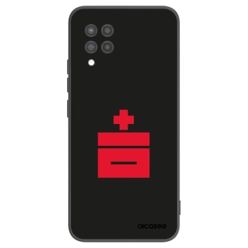 Picasee fekete szilikon tok az alábbi mobiltelefonokra Samsung Galaxy A42 A426B - Le Plastenciaga