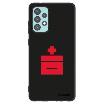 Picasee fekete szilikon tok az alábbi mobiltelefonokra Samsung Galaxy A72 A725F - Le Plastenciaga