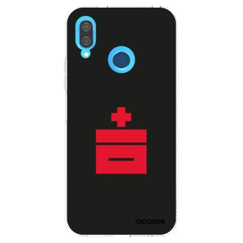 Picasee átlátszó szilikon tok az alábbi mobiltelefonokra Huawei P20 Lite - Le Plastenciaga