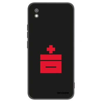 Picasee fekete szilikon tok az alábbi mobiltelefonokra Xiaomi Redmi 9AT - Le Plastenciaga