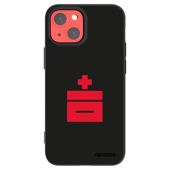 Picasee fekete szilikon tok az alábbi mobiltelefonokra Apple iPhone 13 mini - Le Plastenciaga
