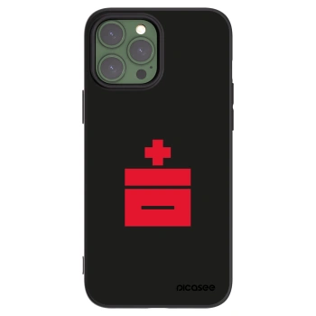 Picasee fekete szilikon tok az alábbi mobiltelefonokra Apple iPhone 13 Pro Max - Le Plastenciaga