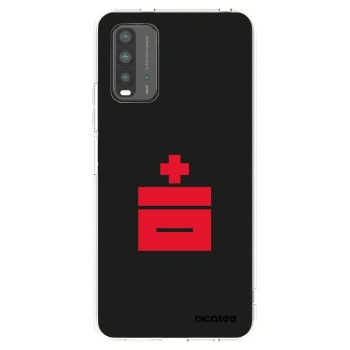 Picasee fekete szilikon tok az alábbi mobiltelefonokra Xiaomi Redmi 9T - Le Plastenciaga