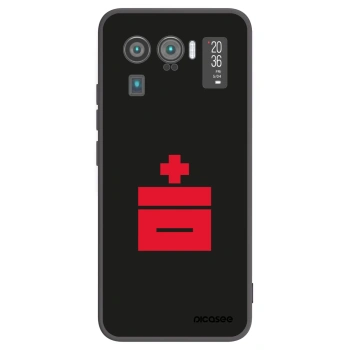 Picasee fekete szilikon tok az alábbi mobiltelefonokra Xiaomi Mi 11 Ultra - Le Plastenciaga