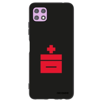 Picasee fekete szilikon tok az alábbi mobiltelefonokra Samsung Galaxy A22 A226B 5G - Le Plastenciaga