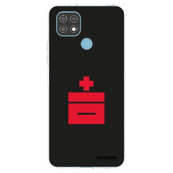 Picasee átlátszó szilikon tok az alábbi mobiltelefonokra Realme C21 - Le Plastenciaga
