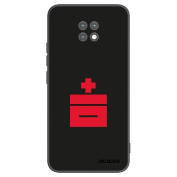 Picasee fekete szilikon tok az alábbi mobiltelefonokra Xiaomi Redmi Note 9T - Le Plastenciaga