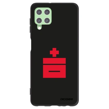 Picasee fekete szilikon tok az alábbi mobiltelefonokra Samsung Galaxy A22 A225F 4G - Le Plastenciaga