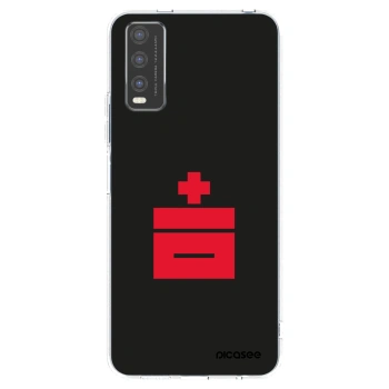 Picasee átlátszó szilikon tok az alábbi mobiltelefonokra Vivo Y20s - Le Plastenciaga