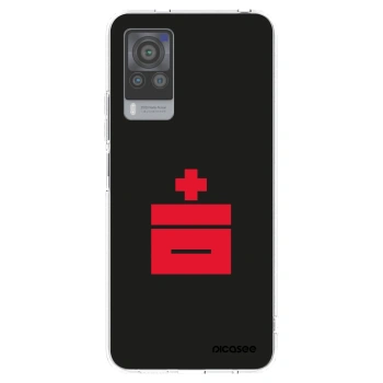 Picasee átlátszó szilikon tok az alábbi mobiltelefonokra Vivo X60 Pro 5G - Le Plastenciaga