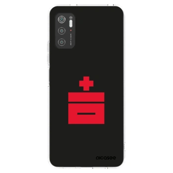 Picasee átlátszó szilikon tok az alábbi mobiltelefonokra Xiaomi Poco M3 Pro 5G - Le Plastenciaga