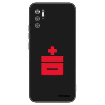 Picasee fekete szilikon tok az alábbi mobiltelefonokra Xiaomi Poco M3 Pro 5G - Le Plastenciaga