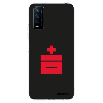 Picasee átlátszó szilikon tok az alábbi mobiltelefonokra Vivo Y11s - Le Plastenciaga