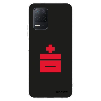 Picasee átlátszó szilikon tok az alábbi mobiltelefonokra Realme 8 5G - Le Plastenciaga