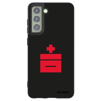 Picasee fekete szilikon tok az alábbi mobiltelefonokra Samsung Galaxy S21 FE 5G - Le Plastenciaga