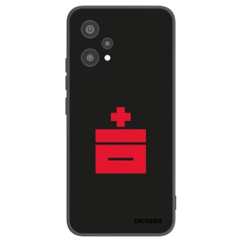 Picasee fekete szilikon tok az alábbi mobiltelefonokra Realme 9 Pro 5G - Le Plastenciaga