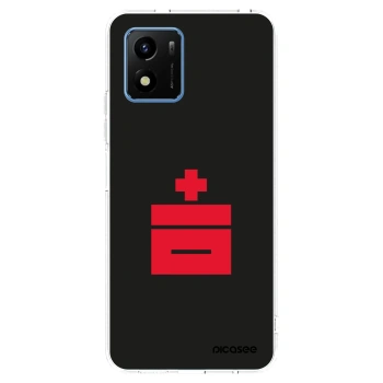 Picasee átlátszó szilikon tok az alábbi mobiltelefonokra Vivo Y01 - Le Plastenciaga