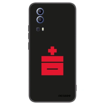 Picasee fekete szilikon tok az alábbi mobiltelefonokra Vivo Y52 5G - Le Plastenciaga