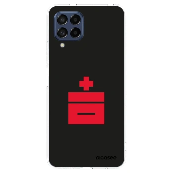 Picasee átlátszó szilikon tok az alábbi mobiltelefonokra Samsung Galaxy M53 5G - Le Plastenciaga